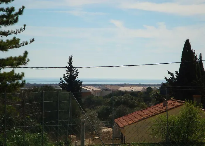 דירה Leucate,dans La Verdure,studio Caverne En Pierre Dans Propriete Securisee